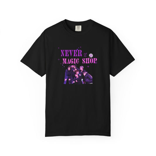 Never Magic Shop T-Shirt — Vintage Band Photo Tee