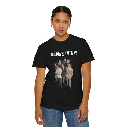 Graphic T-Shirt — "BTS Paved The Way" Fan Tee