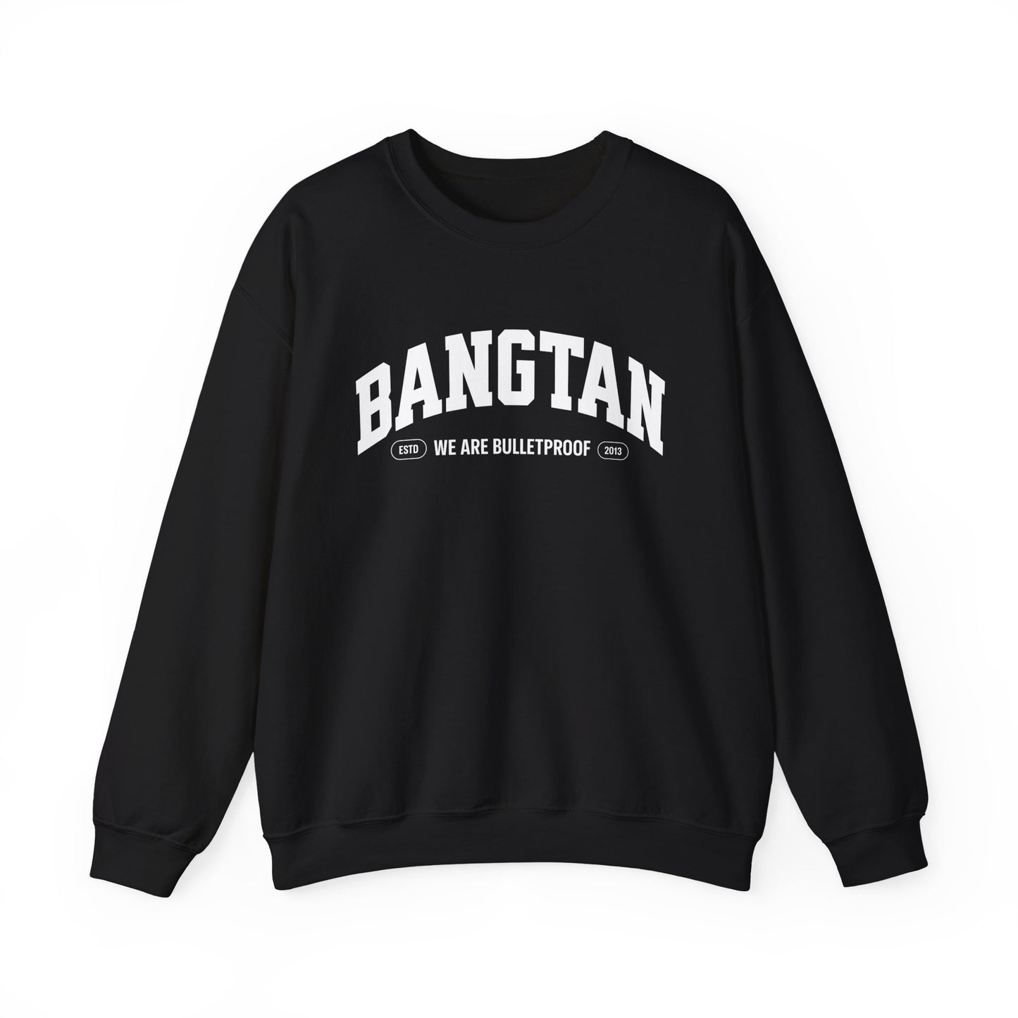 Bangtan Crewneck Sweatshirt — "We Are Bulletproof" K-Pop BTS Fan Pullover