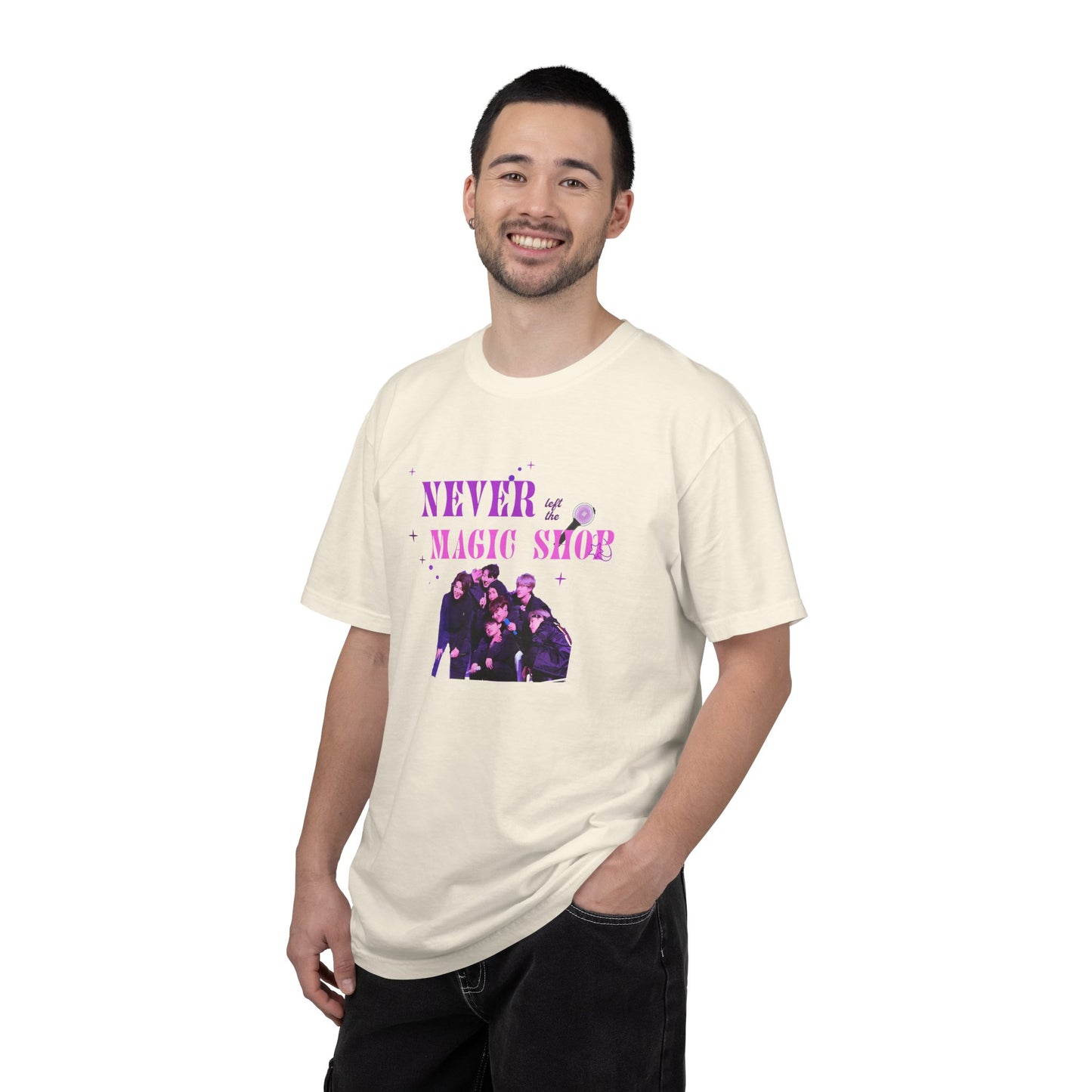 Never Magic Shop T-Shirt — Vintage Band Photo Tee