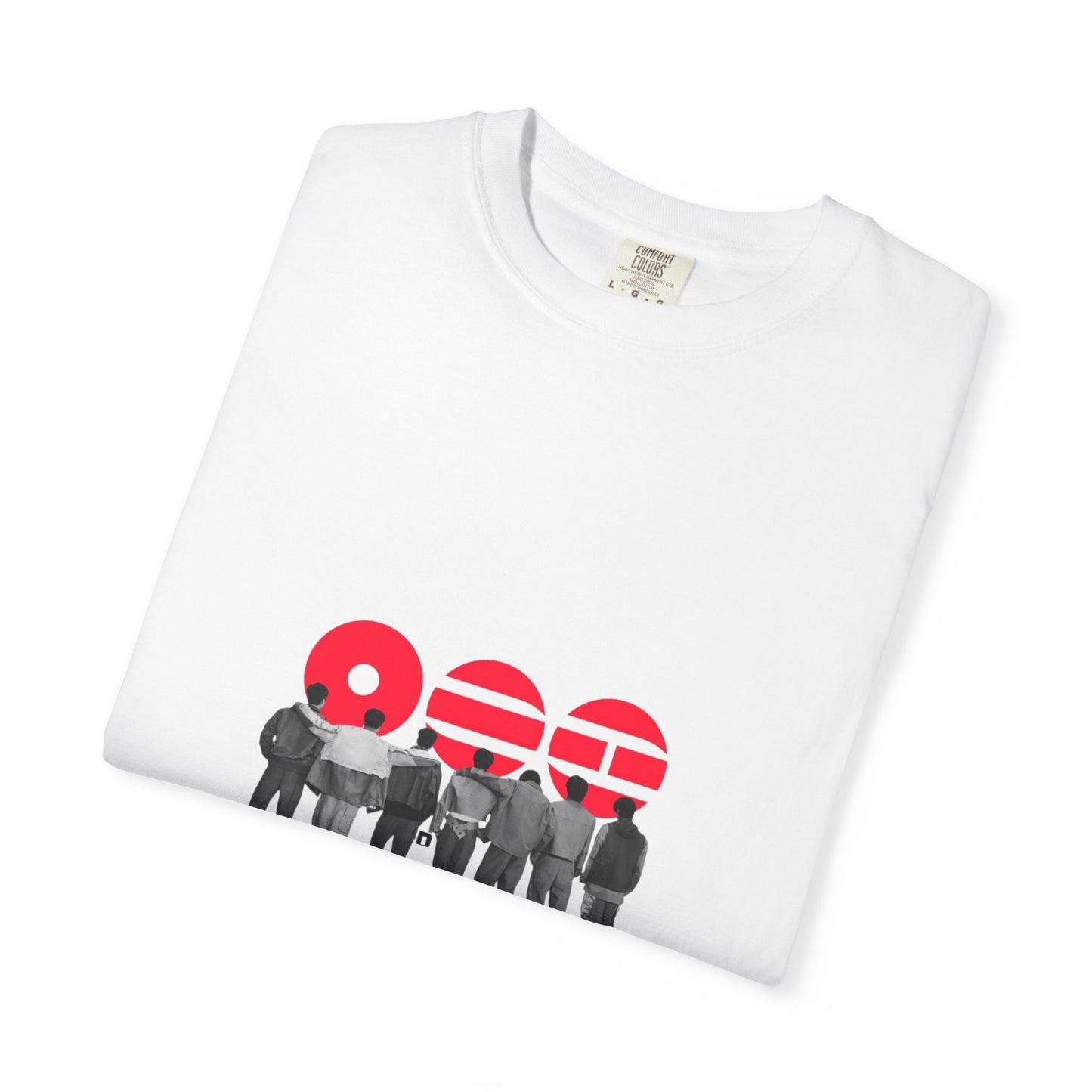 Band Photo '90s Retro Stripes T-Shirt