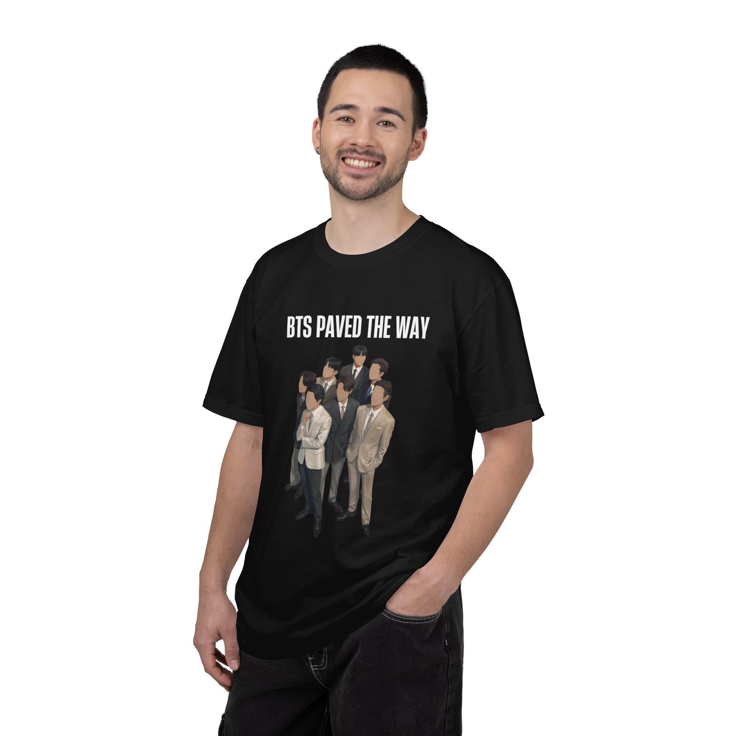 Graphic T-Shirt — "BTS Paved The Way" Fan Tee