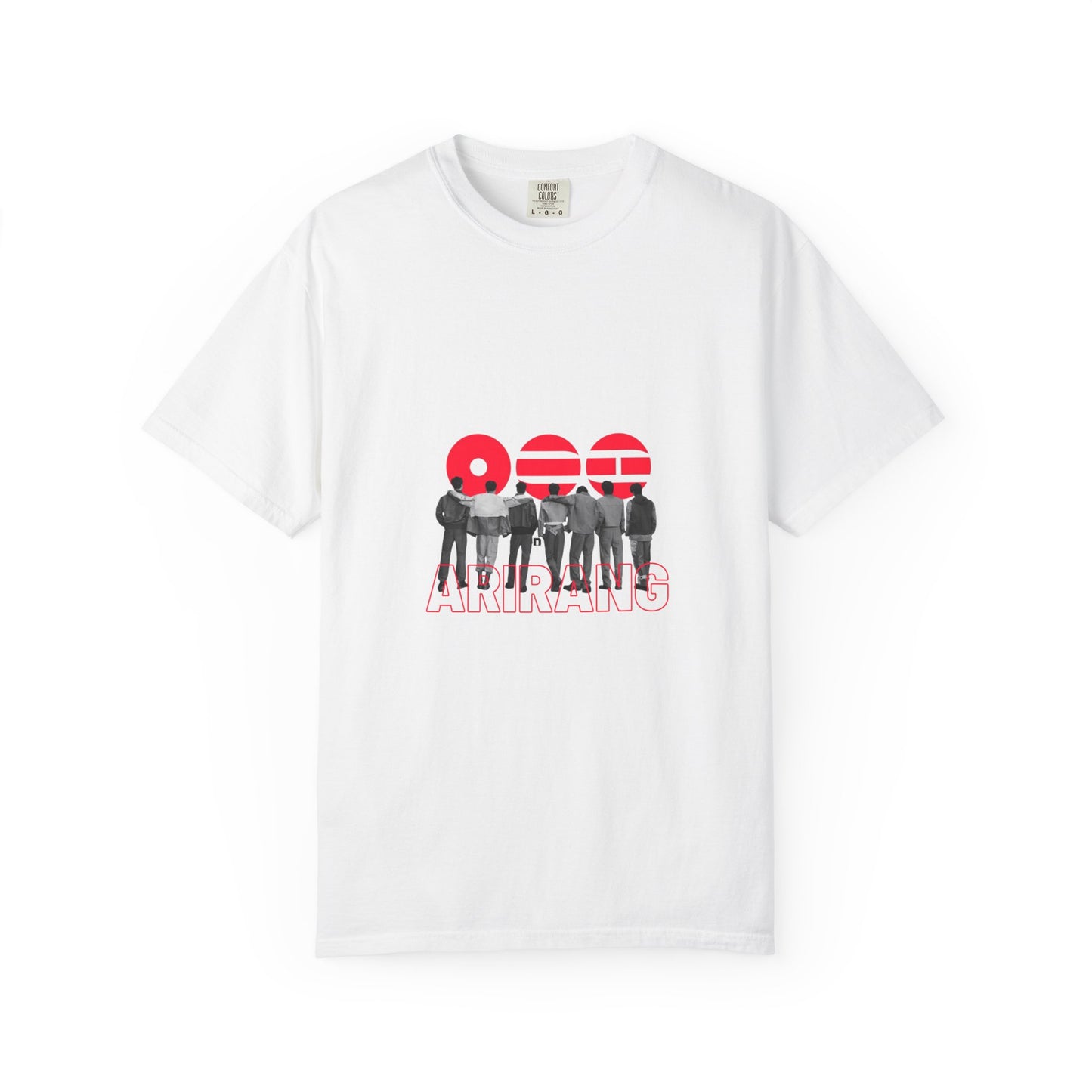 Band Photo '90s Retro Stripes T-Shirt