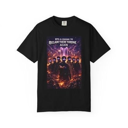 Graphic T-Shirt — "Reclaim Their Throne Again" BTS-Inspired Fan Tee