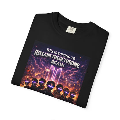 Graphic T-Shirt — "Reclaim Their Throne Again" BTS-Inspired Fan Tee