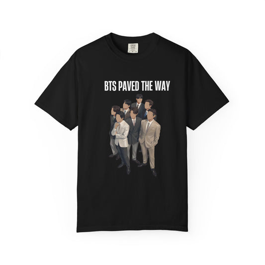 Graphic T-Shirt — "BTS Paved The Way" Fan Tee