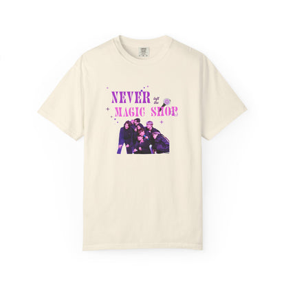 Never Magic Shop T-Shirt — Vintage Band Photo Tee