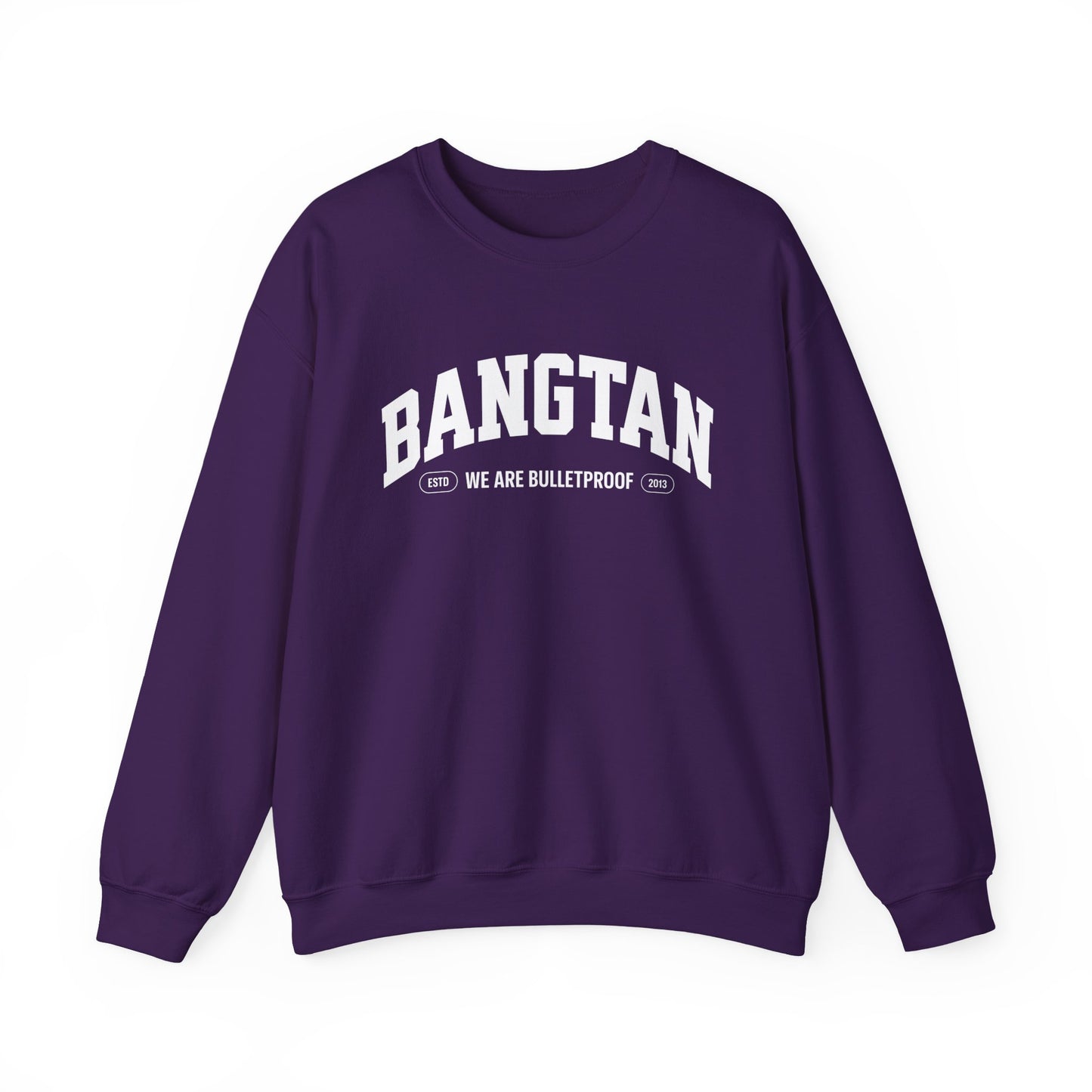 Bangtan Crewneck Sweatshirt — "We Are Bulletproof" K-Pop BTS Fan Pullover
