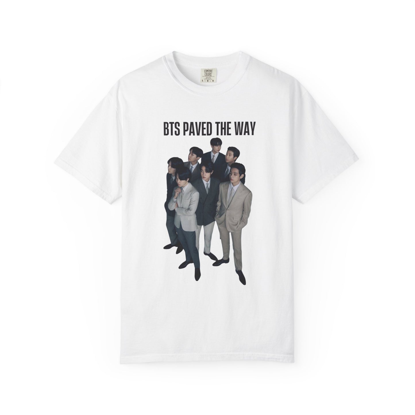 "BTS Paved The Way" K-Pop Group Photo T-Shirt