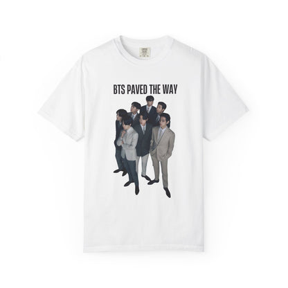 "BTS Paved The Way" K-Pop Group Photo T-Shirt