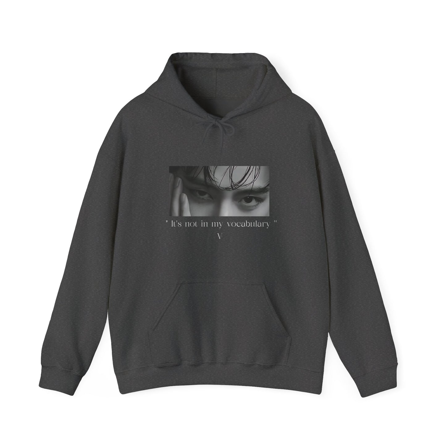 K-Pop Photo Collage Hoodie — 'Kim Taehyung' Fan Pullover
