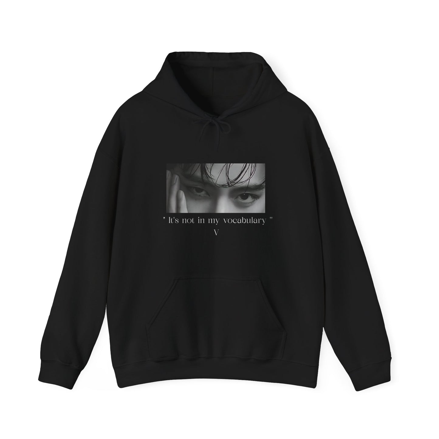 K-Pop Photo Collage Hoodie — 'Kim Taehyung' Fan Pullover