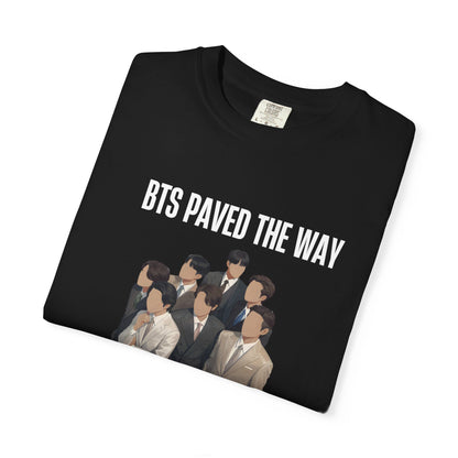 Graphic T-Shirt — "BTS Paved The Way" Fan Tee