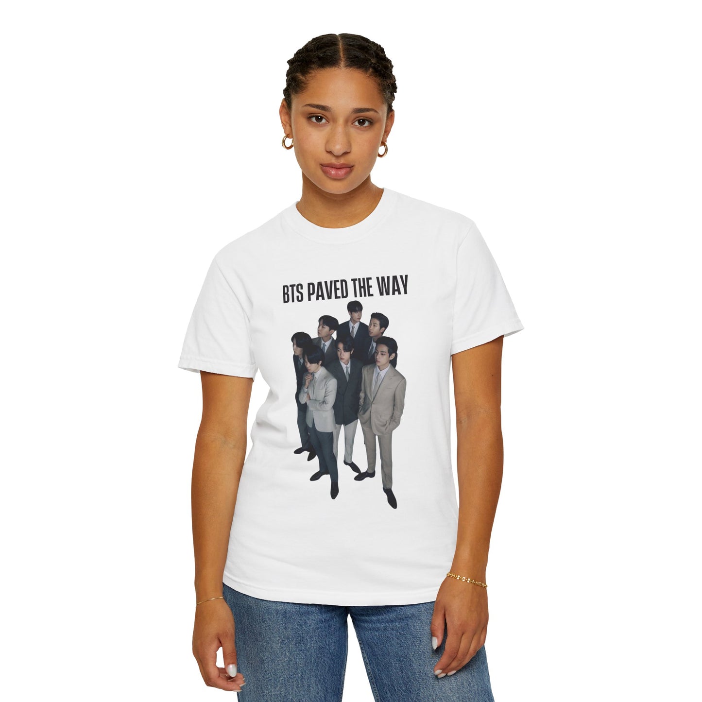 "BTS Paved The Way" K-Pop Group Photo T-Shirt